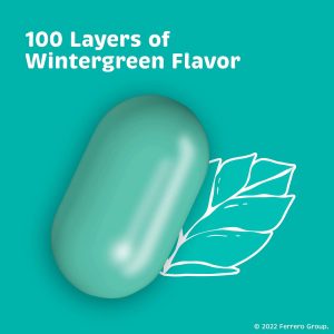 Tic Tac Wintergreen Breath Mints. Bulk 12 Pack. On-The-Go Refreshment. 1 Oz Each