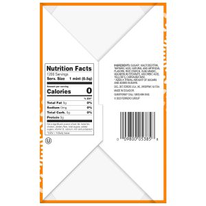 Tic Tac Orange Mints. Bulk 12 Pack. On-The-Go Refreshment. 1.7 oz Each