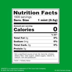 Tic Tac. Sprite Lemon-Lime-Flavored. On-The-Go Refreshment. 3.4 oz Each. Bulk 8 Pack