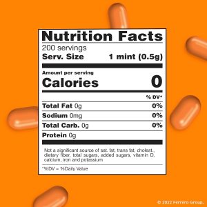 Tic Tac. Orange Flavored Mints. 8 Count. On-The-Go Refreshment. 3.4 Oz Each