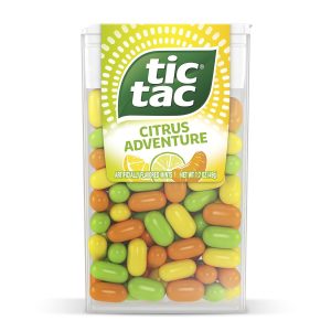 Tic Tac Citrus Adventure Mints. Bulk 12 Pack. Mints On the Go. 1.7 oz Each