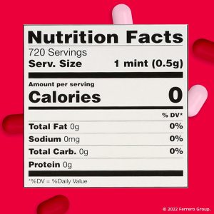 Tic Tac Strawberry & Cream Flavored Mints. Bulk 8 Pack. On-The-Go Refreshment. 3.4 oz Each