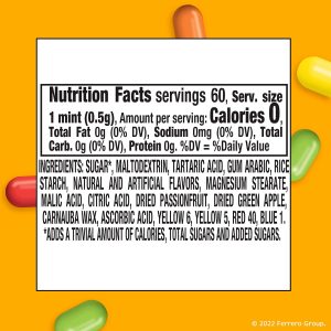 Tic Tac Fruit Adventure Mints. Bulk 12 Pack. On-The-Go Refreshment. 1 oz Each