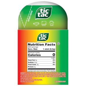 Tic Tac Fruit Adventure Mints. 4 Bottle Packs. On-The-Go Refreshment. 3.4 oz Each