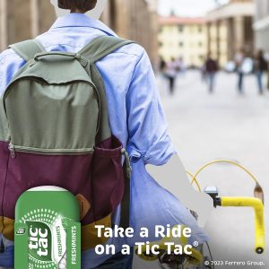 Tic Tac Freshmint Breath Mints. 4 Bottle Packs. On-The-Go Refreshment. 3.4 oz Each