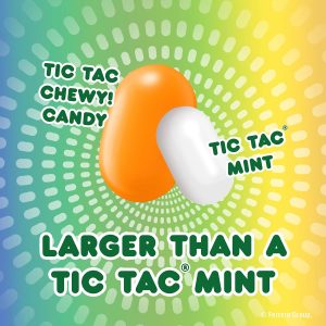 TIC TAC CHEWY! Sour Adventure Candy. Bulk 12 Pack. Sour Candy. Share Size. 3.4 oz Each (Packaging May Vary)