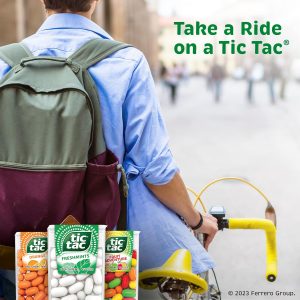 Tic Tac Flavor Variety Pack. Bulk 12 Pack. On-The-Go Refreshment. 1 oz Each