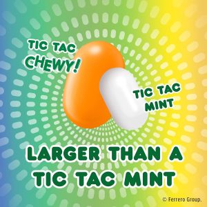 TIC TAC CHEWY! Sour Adventure Candy. Bulk 8 Pack. Sour Candy. 7 oz Each (Packaging May Vary)