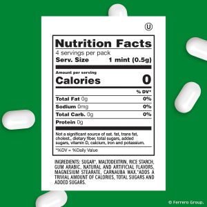 Tic Tac Freshmints. Bulk Bag with 100 Mini Packs (4 Mints each). Share-Size. On-the-Go Mints. 6.7 oz