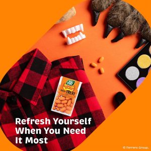 Tic Tac Trick or Treat Orange Mints. Perfect Party Favors. Great for On-the-Go Sharing. Bulk 12 Pack. .84 oz Each