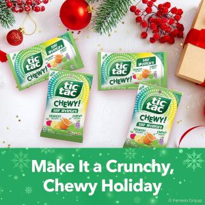 TIC TAC CHEWY! Sour Adventure Candy. Bulk 8 Pack. Sour Candy. 7 oz Each (Packaging May Vary)