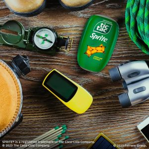 Tic Tac. Sprite Lemon-Lime-Flavored. On-The-Go Refreshment. 3.4 oz Each. Bulk 8 Pack