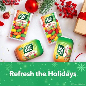 Tic Tac Fruit Adventure Mints. 4 Bottle Packs. On-The-Go Refreshment. 3.4 oz Each